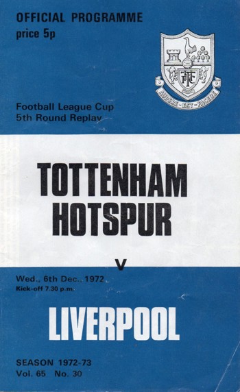Match programme